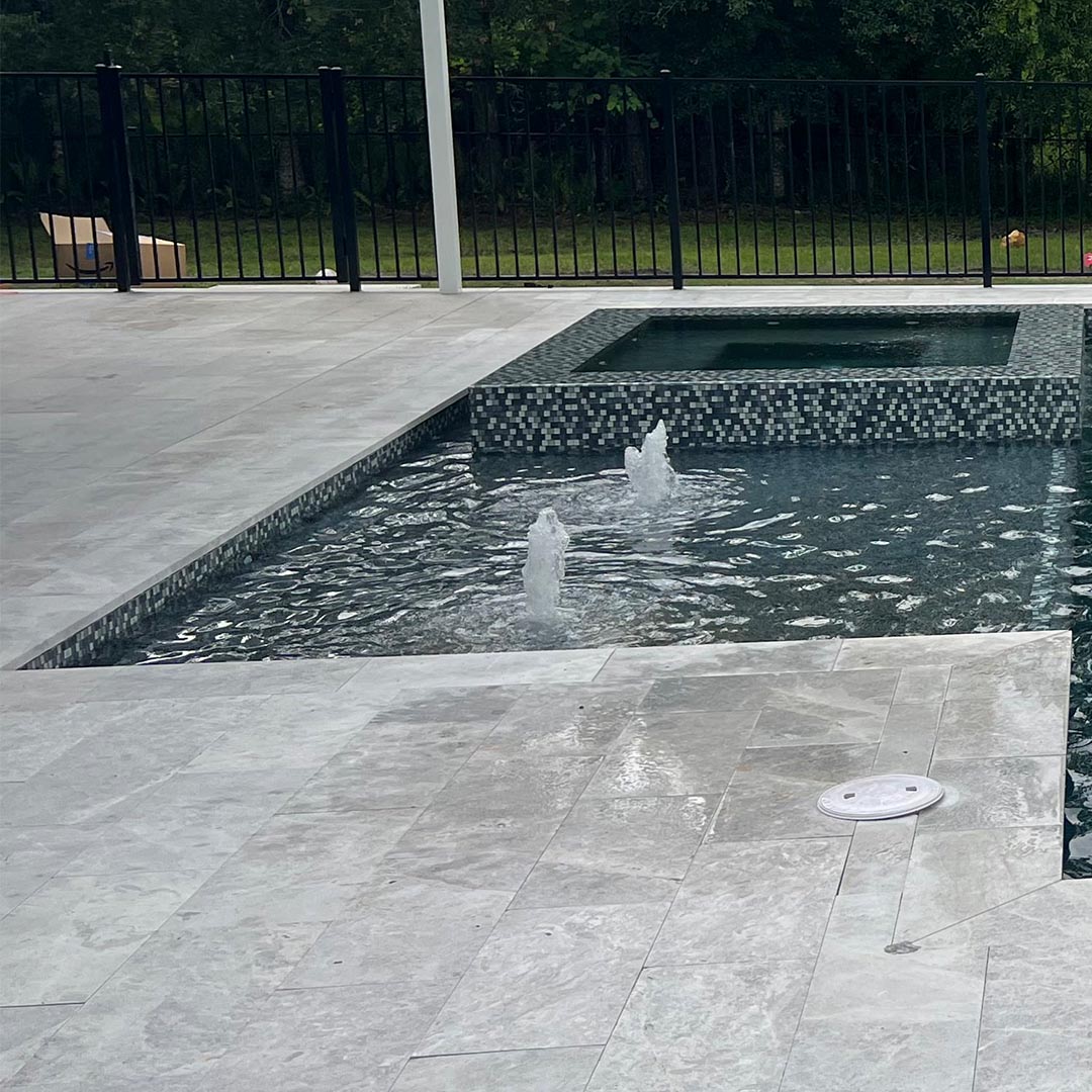 How Deep Should A Pool Tanning Ledge Be at Don Anderson blog